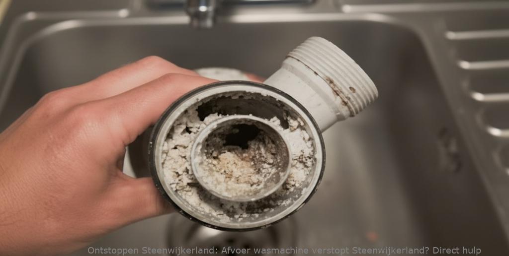 Afvoer wasmachine verstopt Steenwijkerland? Direct hulp