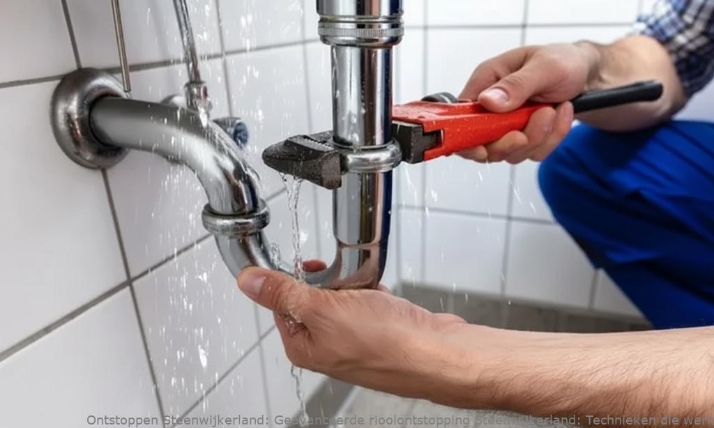 Geavanceerde rioolontstopping Steenwijkerland: Technieken die werken