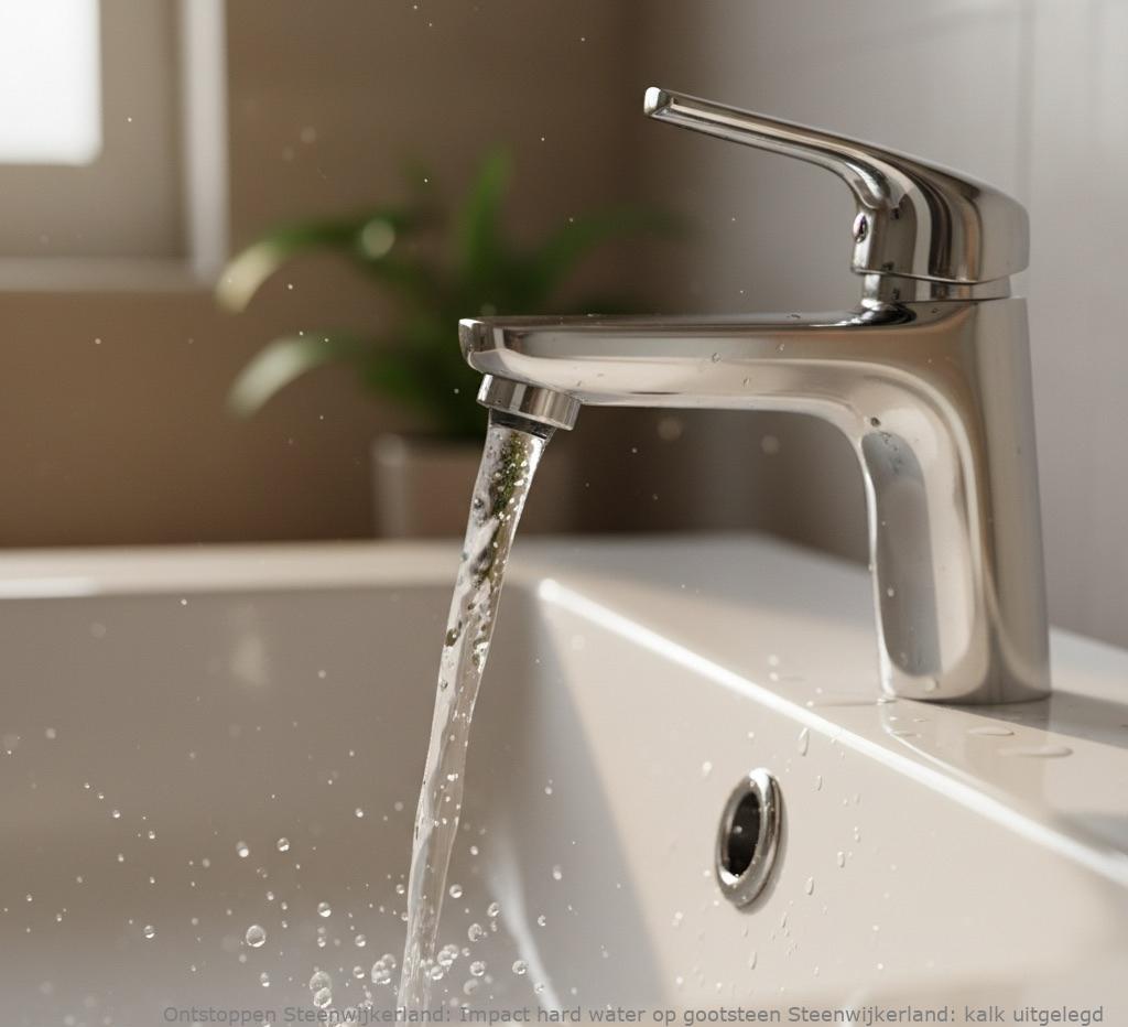 Impact hard water op gootsteen Steenwijkerland: kalk uitgelegd
