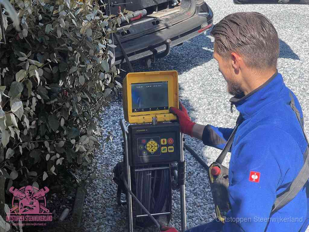 Rioolinspectie met camera in Steenwijkerland
