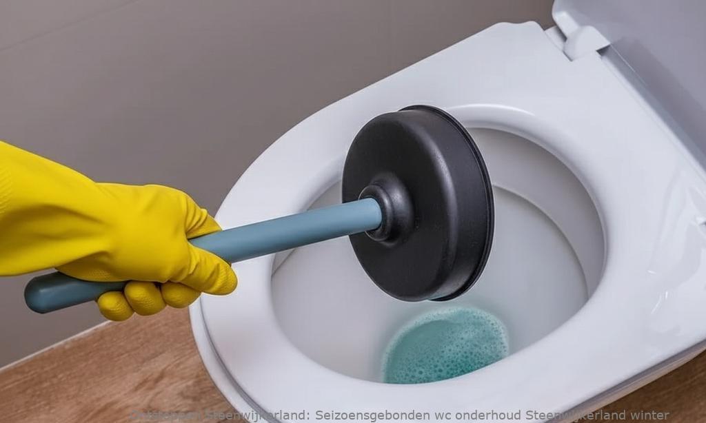Seizoensgebonden wc onderhoud Steenwijkerland: winter tips