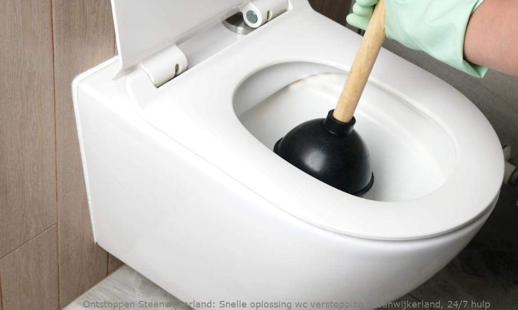 Snelle oplossing wc verstopping Steenwijkerland, 24/7 hulp