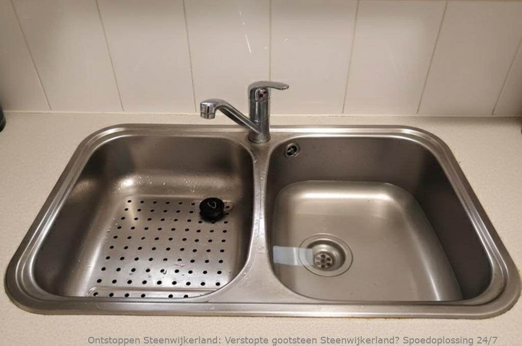 Verstopte gootsteen Steenwijkerland? Spoedoplossing 24/7
