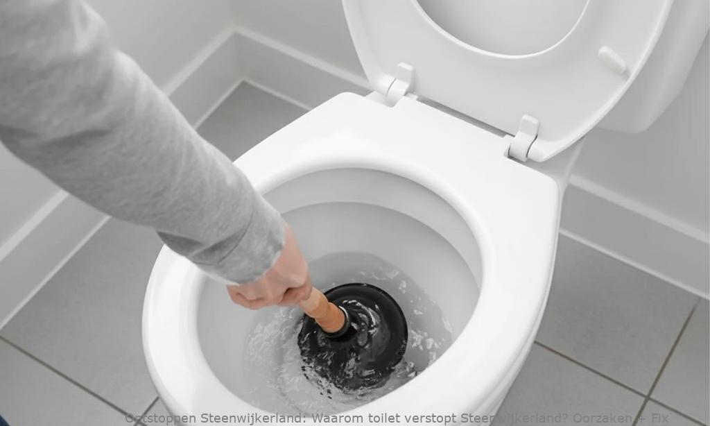 Waarom toilet verstopt Steenwijkerland? Oorzaken + Fix