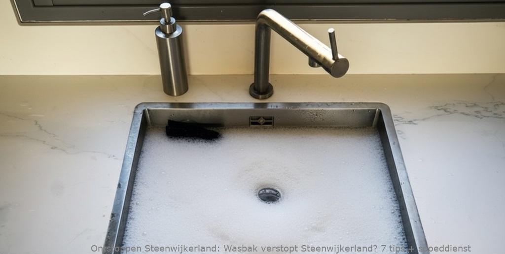 Wasbak verstopt Steenwijkerland? 7 tips + spoeddienst